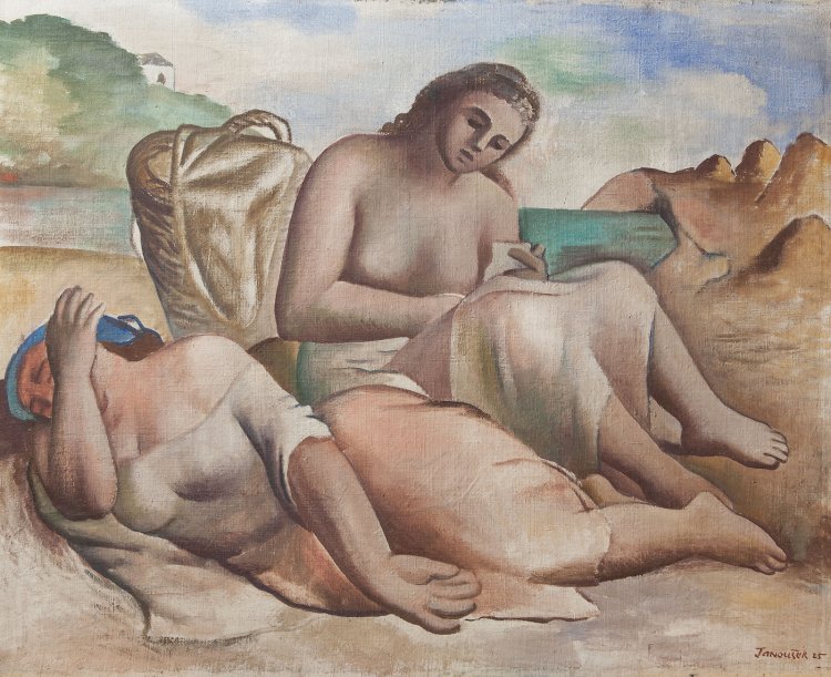Janoušek_František_–_Na_břehu_(1925).jpg
