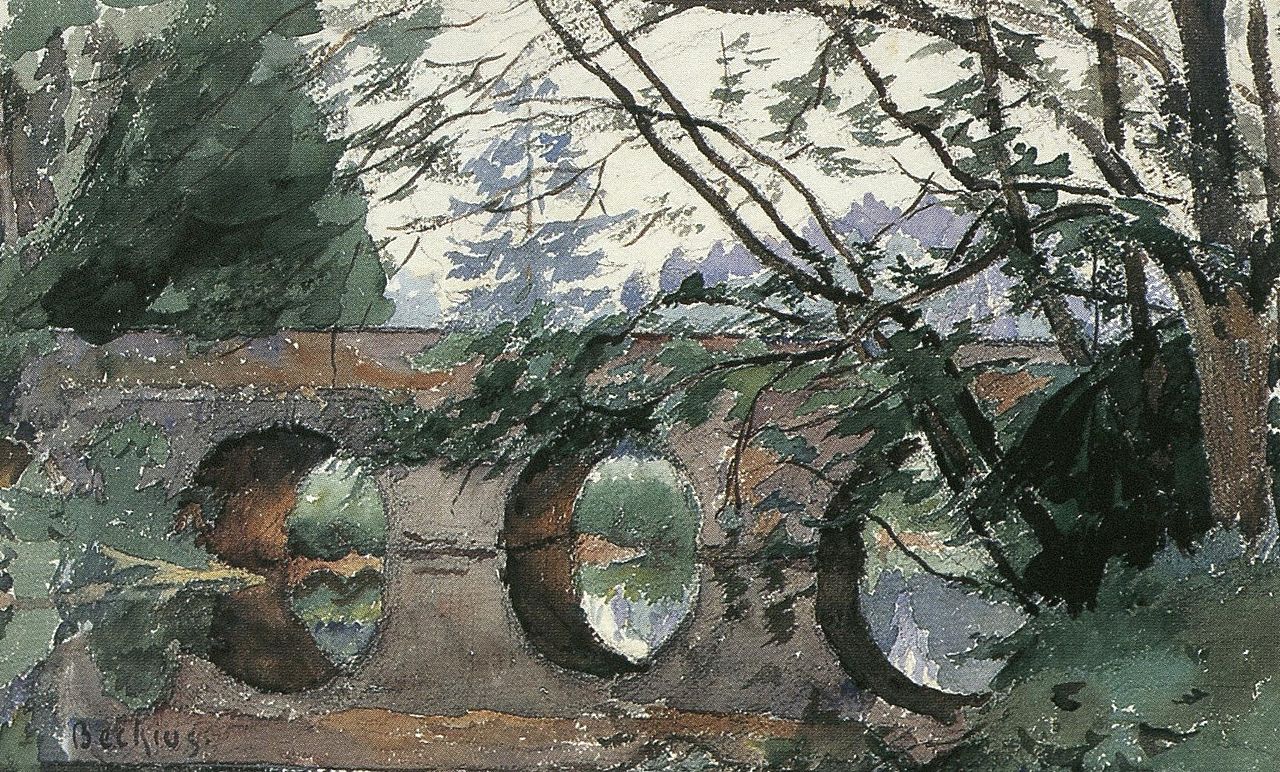 Jean-Pierre_Beckius,_Manternach,_pont_sur_la_Syre_(probablement_1939).jpg