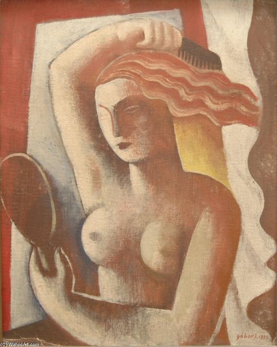 Jeno+Gabor-Combing+Nude.jpg