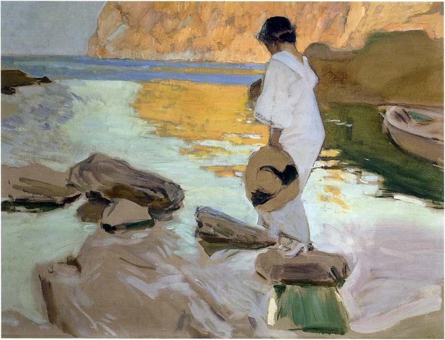 Joaquin-Sorolla-Y-Bastida-Elena-in-cove-San-Vicente-at-Majorca.JPG