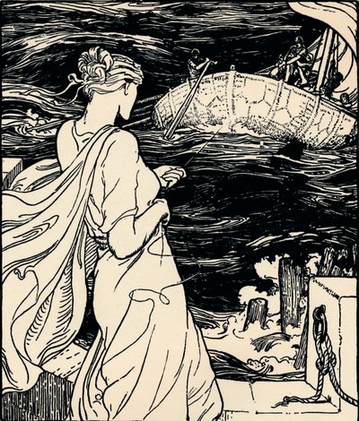 John_Dickson_Batten_-_The_Queen_of_the_Magic_Clew_c1900_-_(MeisterDrucke-700235).jpg