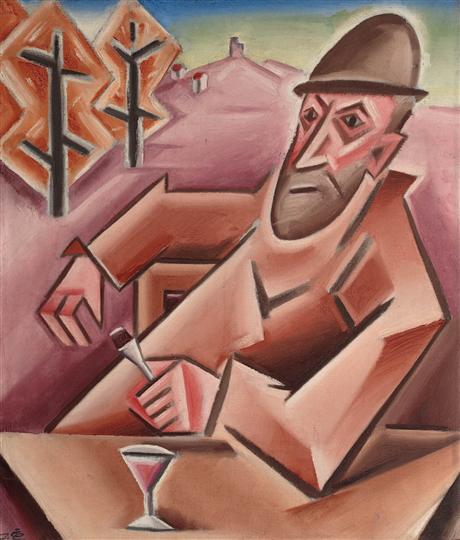 Josef_Čapek_-_Piják_s_doutníkem_(1919).jpg