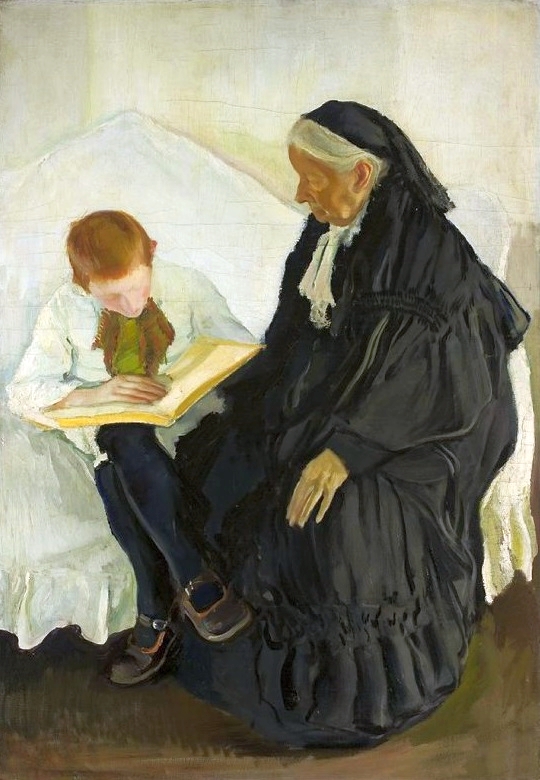 Krzyżanowski_Grandma_and_grandson.jpg