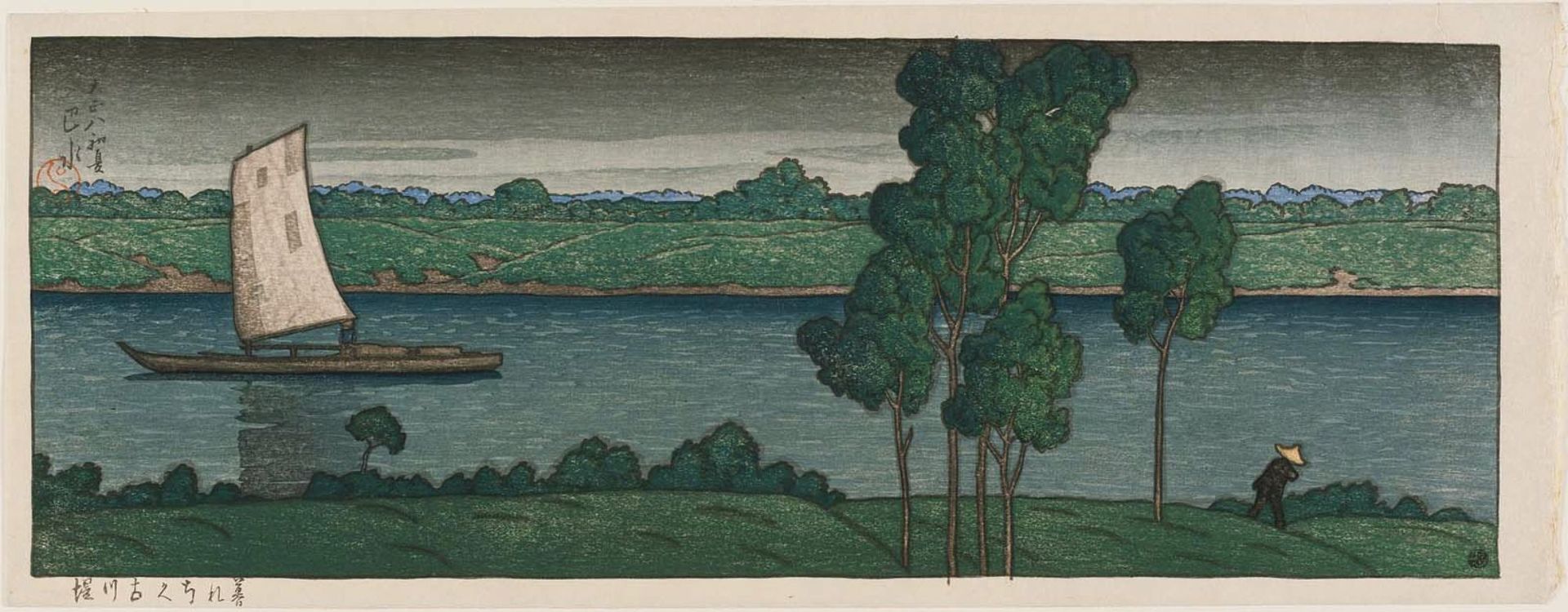 Kure_yuku_Furukawa-zutsumi_by_Kawase_Hasui.jpg