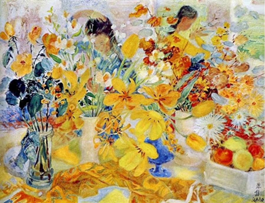 Lê Phổ (1907-2001)Thieuphuvabinhhoa_LePho-02_zps031e6da1.jpg