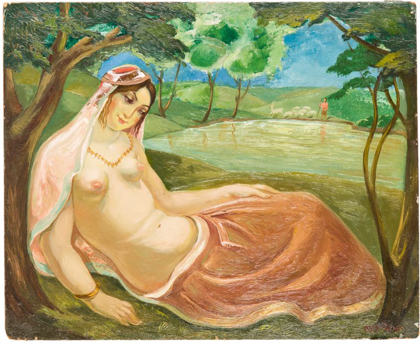 lado_gudiashvili_krasavica_na_beregu_ozera.jpg