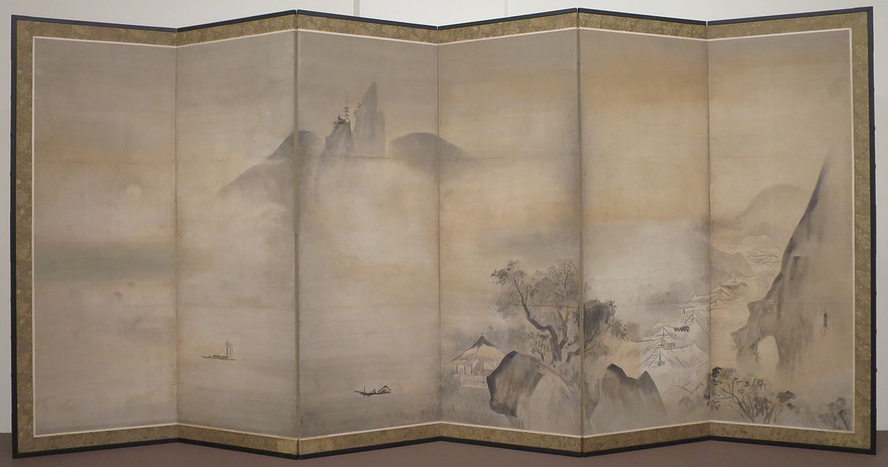 'Landscape',_attributed_to_Kano_Masunobu,_17th_century,_Honolulu_Museum_of_Art,_2014-7-01.JPG