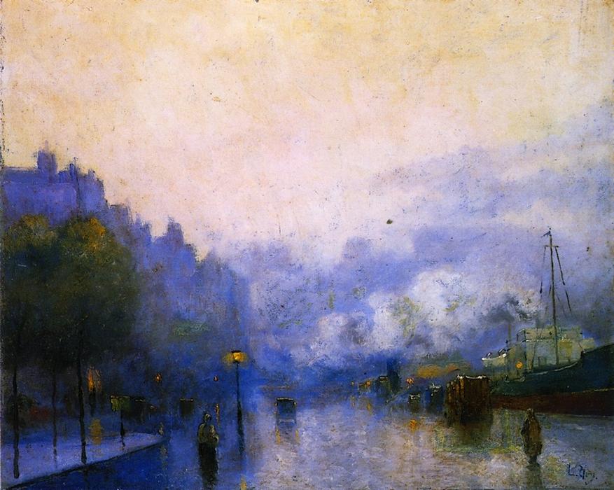 Lesser-Ury-Rainy-Day-in-London-Thames-Port.JPG