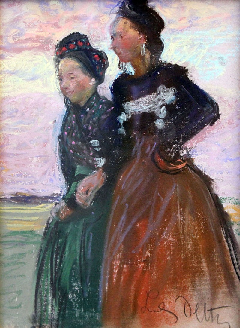 Ludwig Dettmann800px-1896_Dettmann_Friesinnen_anagoria.jpg