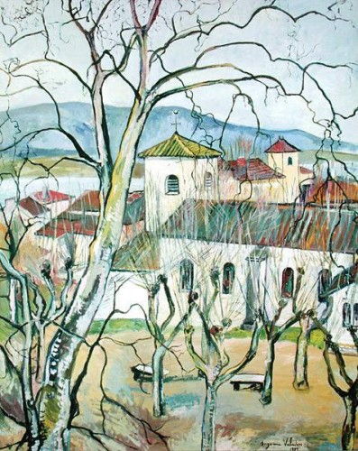 Marie Clementine 1865 1938 Valadon - The Village of Saint-Bernard Ain 1929.jpg