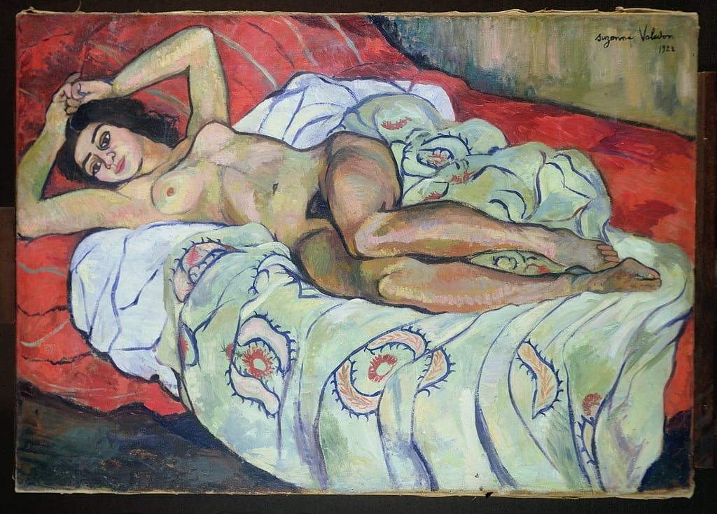 Marie Clementine Valadon - Nude Female Reclining 1922 - (MeisterDrucke-134287).jpg