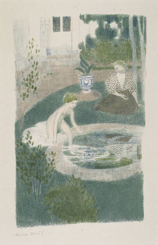 Maurice Denis - Le Reflet dans la fontaine (.jpg