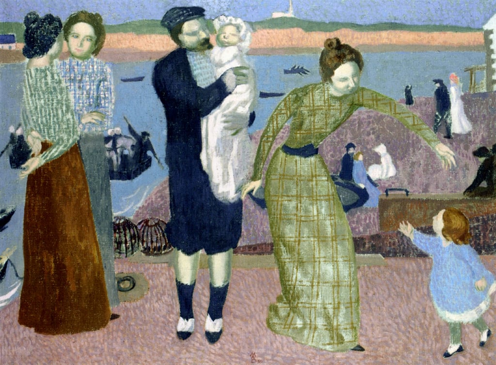 Maurice Denis - Parisians at the Seaside 1899  - (MeisterDrucke-184748).jpg