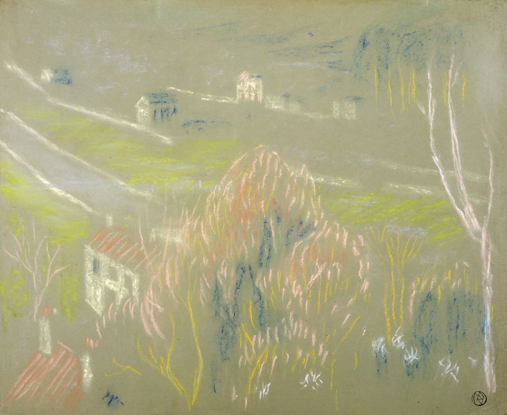Maurice Denis - The Bottom of the Valley between Saint-Germain and Mareil 1894.jpg