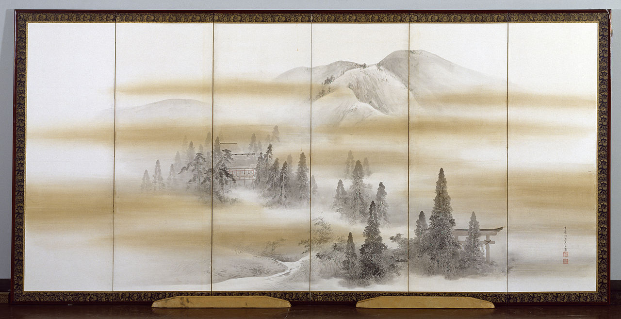 Mori_Kansai_-_Kamigamo_Shrine_in_Summer_-_Walters_35147.jpg