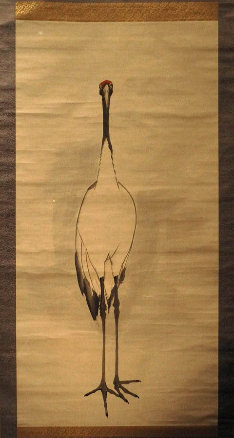 nagasawa rosetsu, crane.jpg