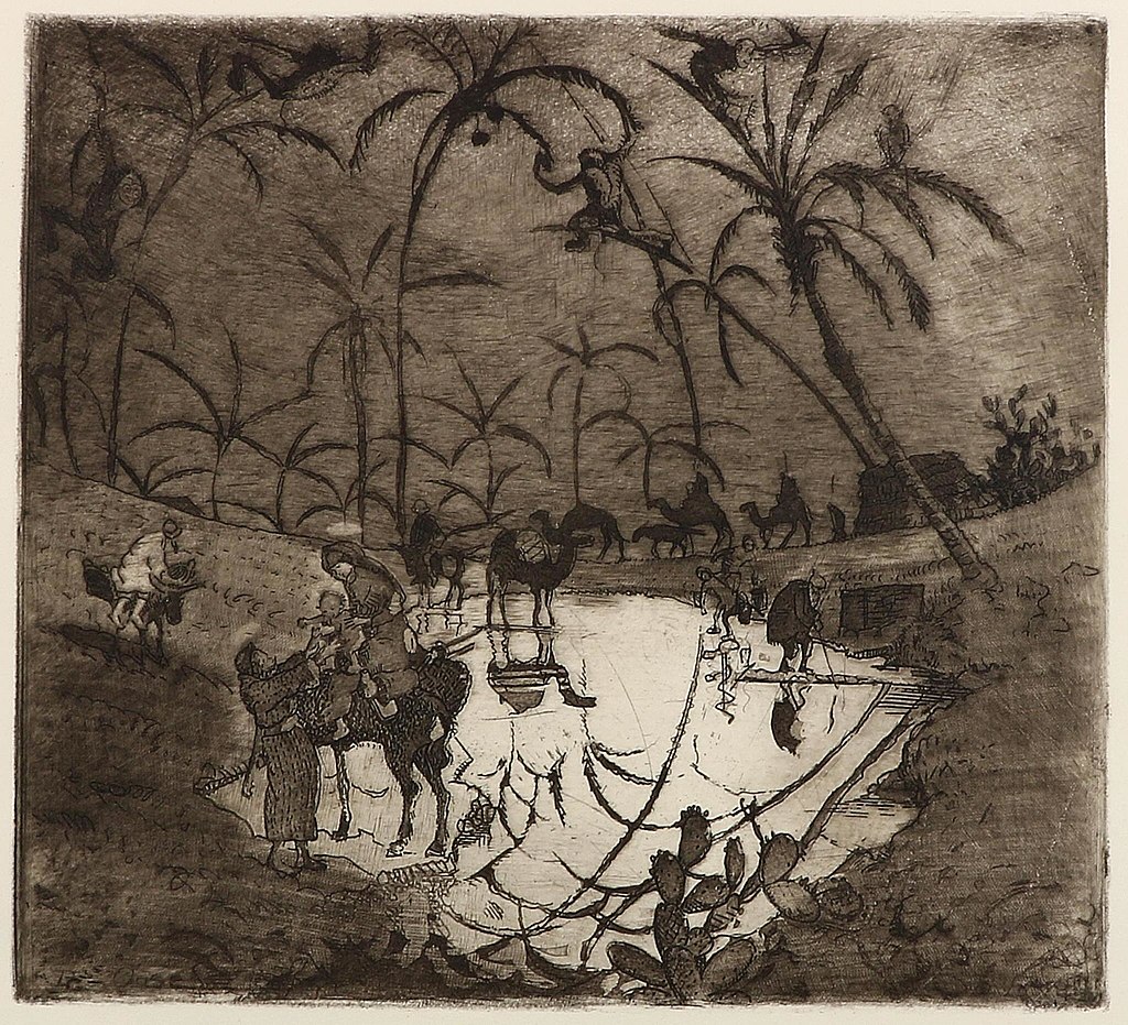 Oskar_Laske_Auf_der_Flucht_nach_Ägypten_Die_Oase.jpg