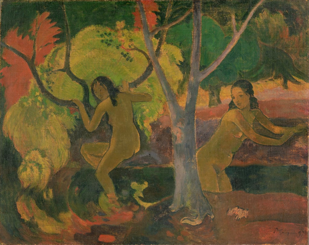 Paul Gauguin - Bathers at Tahiti 1897 (oil on sacking) - (MeisterDrucke-203097).jpg