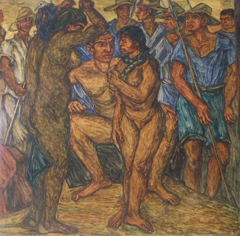 Pedro Nel GómezBolivar_educado_por_los_mitos_de_la_selva.jpg