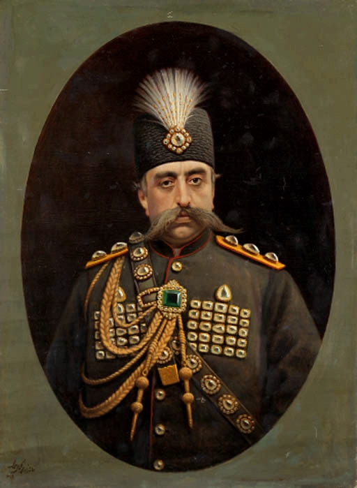 Portrait_of_Muzaffar_al-Din_Shah_Qajar_by_Kamal-ol-molk,_1902.jpg