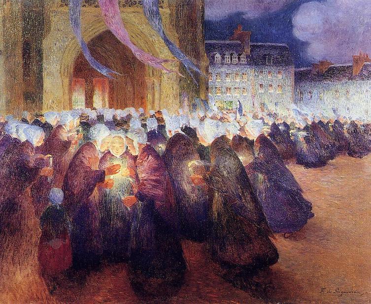 Puigaudeau,_Ferdinand_du_-_Nightime_Procession_at_Saint-Paul_de_Leon.jpeg