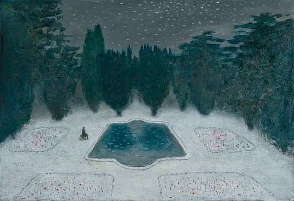 richard cartwright lily pond in winter jm london.jpg