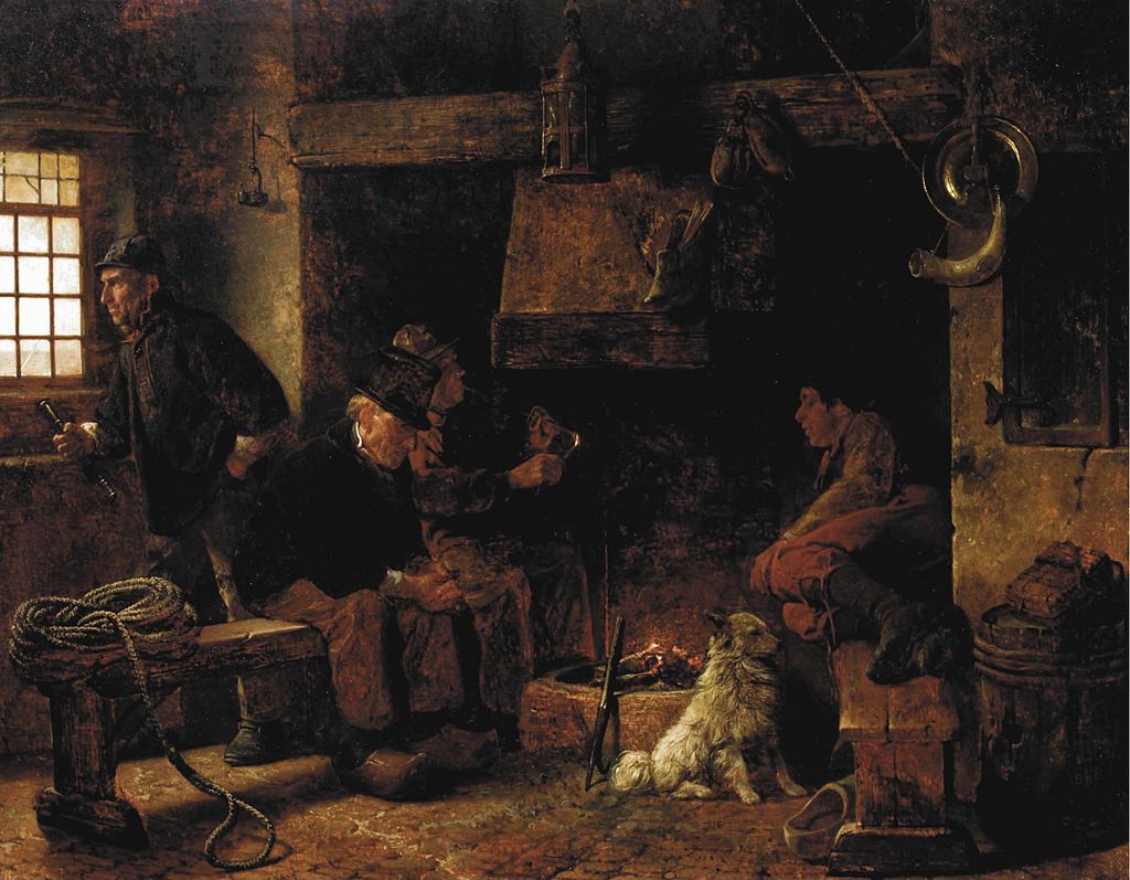 Rudolf_Jordan_-_Aufs_Essen_warten_(1868).jpg