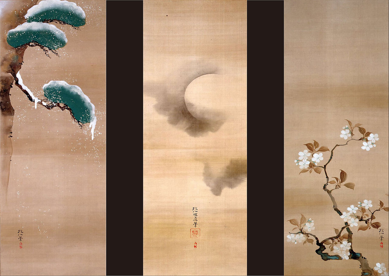 Sakai_Hoitsu_-_SNOW,сакаи хоитсу_MOON_AND_FLOWERS_-_Google_Art_Project.jpg