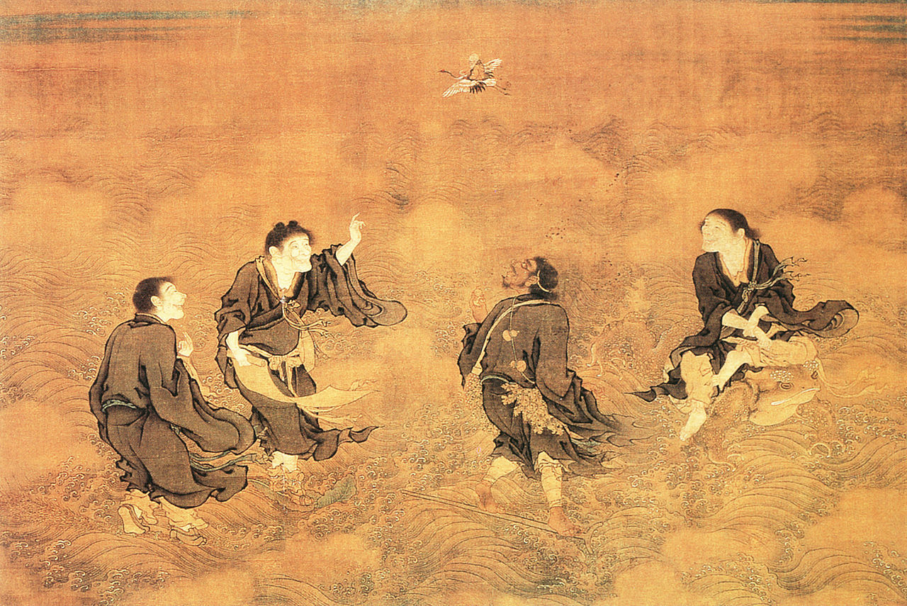 Shang Xi1280px-Four_Wizards_and_Longevity_God_by_Shang_Xi.jpg