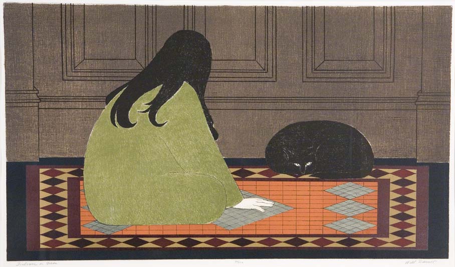 Striped-Socks-drypoint-etching-of-girl-with-cat-Will-Barnet2.jpg