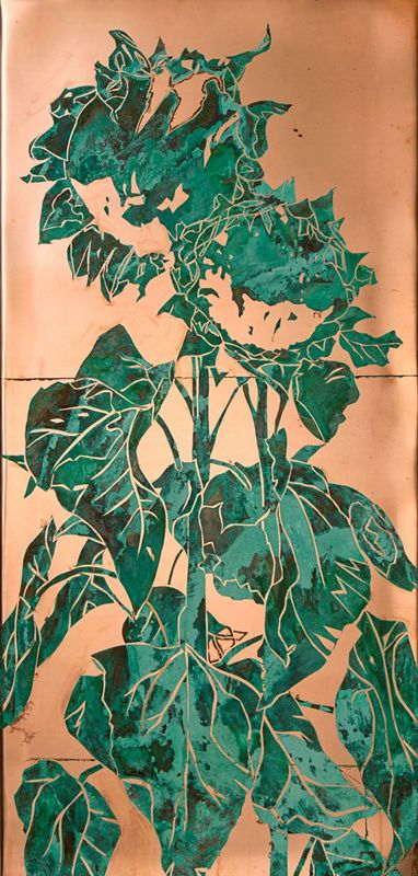 Sunflowers-94-x-48-cm-oxidized-copper.jpg