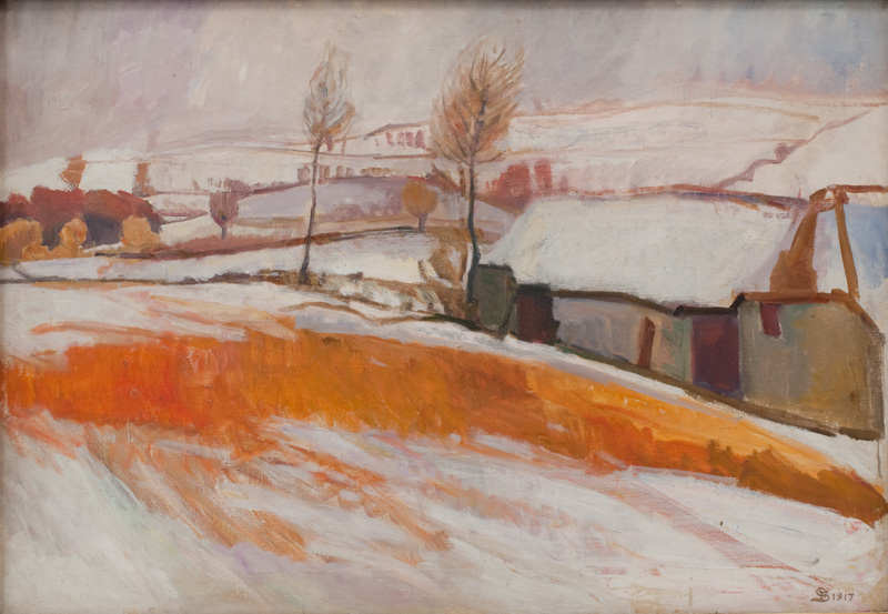 Syberg_Overkærby_Bakke._Vinter_1917.jpg