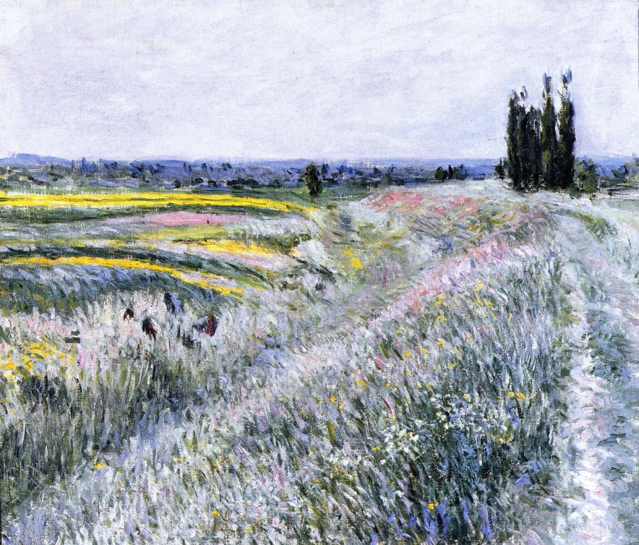 The Plain at Gennevilliers, Group of Poplars, 1883.jpeg