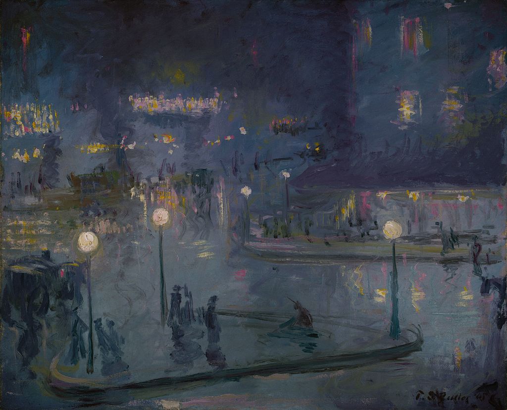 Theodore_Earl_Butler_-_Place_de_Rome_at_Night_(1905).jpg