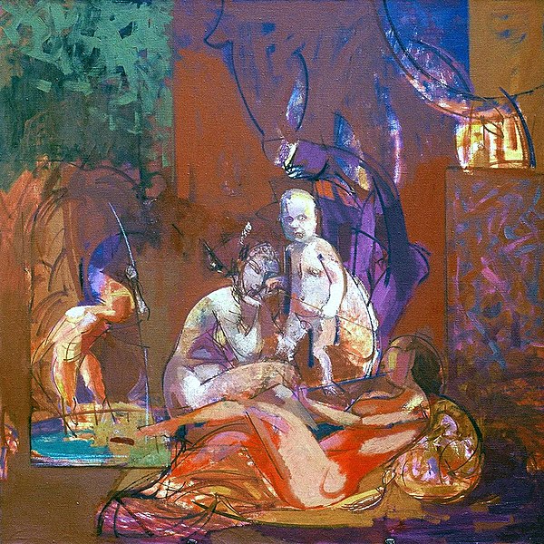 Vasiliy_Ryabchenko.__Balbesin_upbringing_,_110_х_110_cm,_oil_on_canvas,_1987.jpg