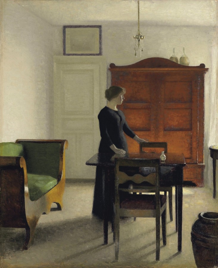 Vilhelm Hammershøi ida in an interior а.jpg