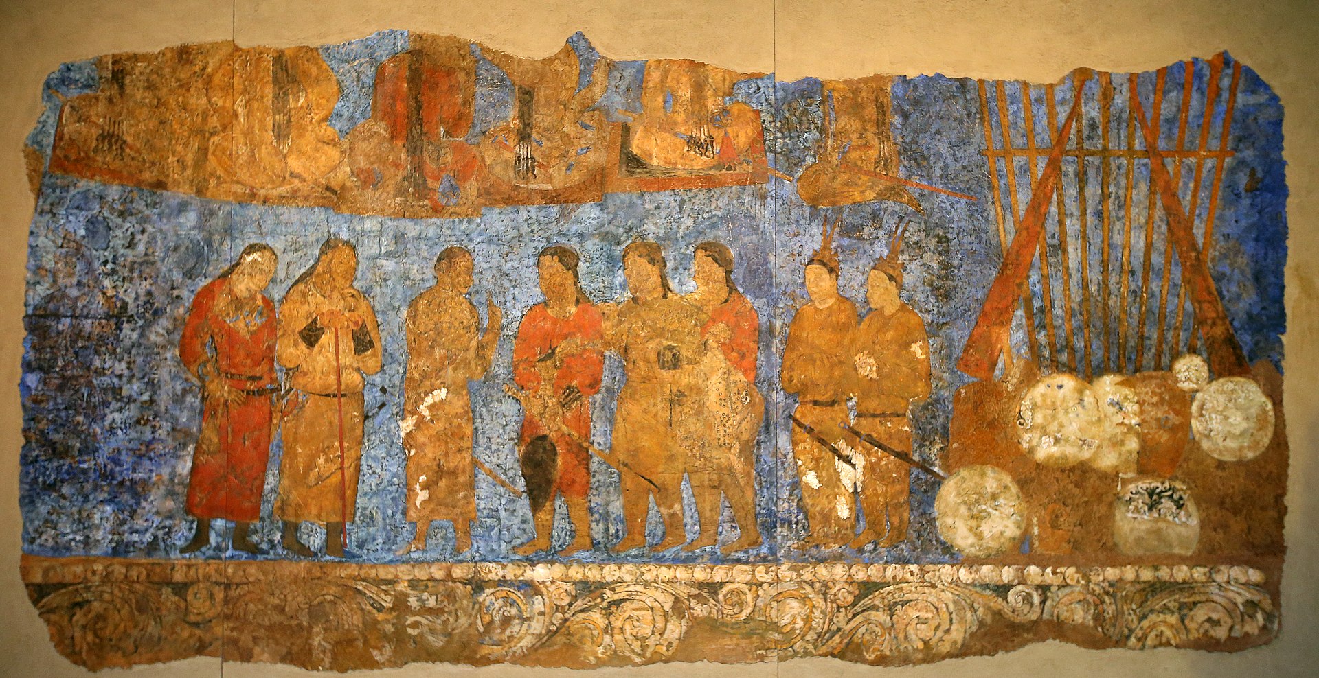 Wall_painting_at_the_Ambassador’s_Hall_in_Afrosiab,_Samarkand.jpg