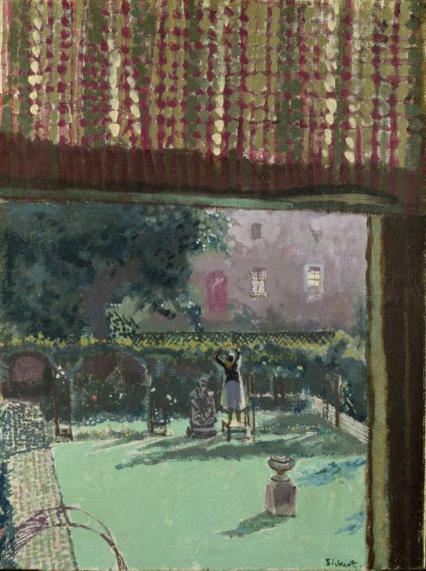Walter Richard Sickert - The Garden of Love (Laineys Garden) c1930  - (MeisterDнrucke-163046).jpg