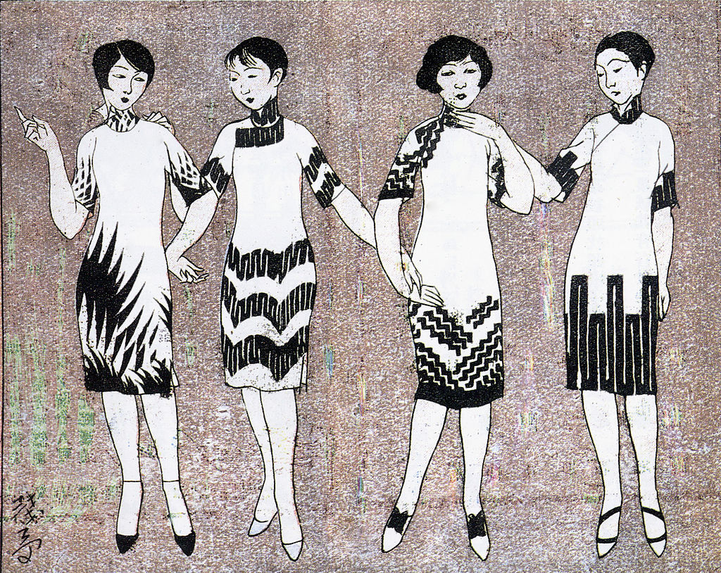Ye_Qianyu,__Summer_Fashions.__Shanghai_manhua_6_(May_26,_1928).jpg