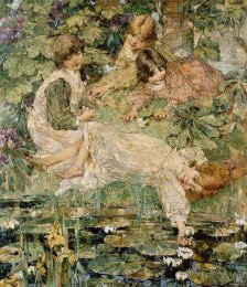 the-pool-edward-atkinson-hornel.jpg